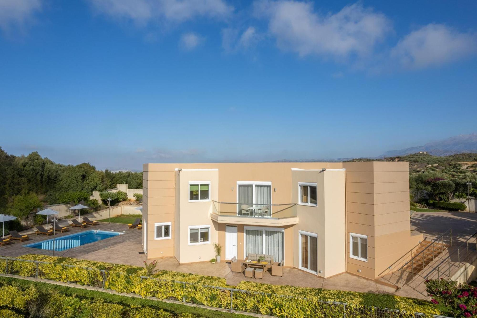 Villa Ariella With Sea View Agia Marina 외부 사진