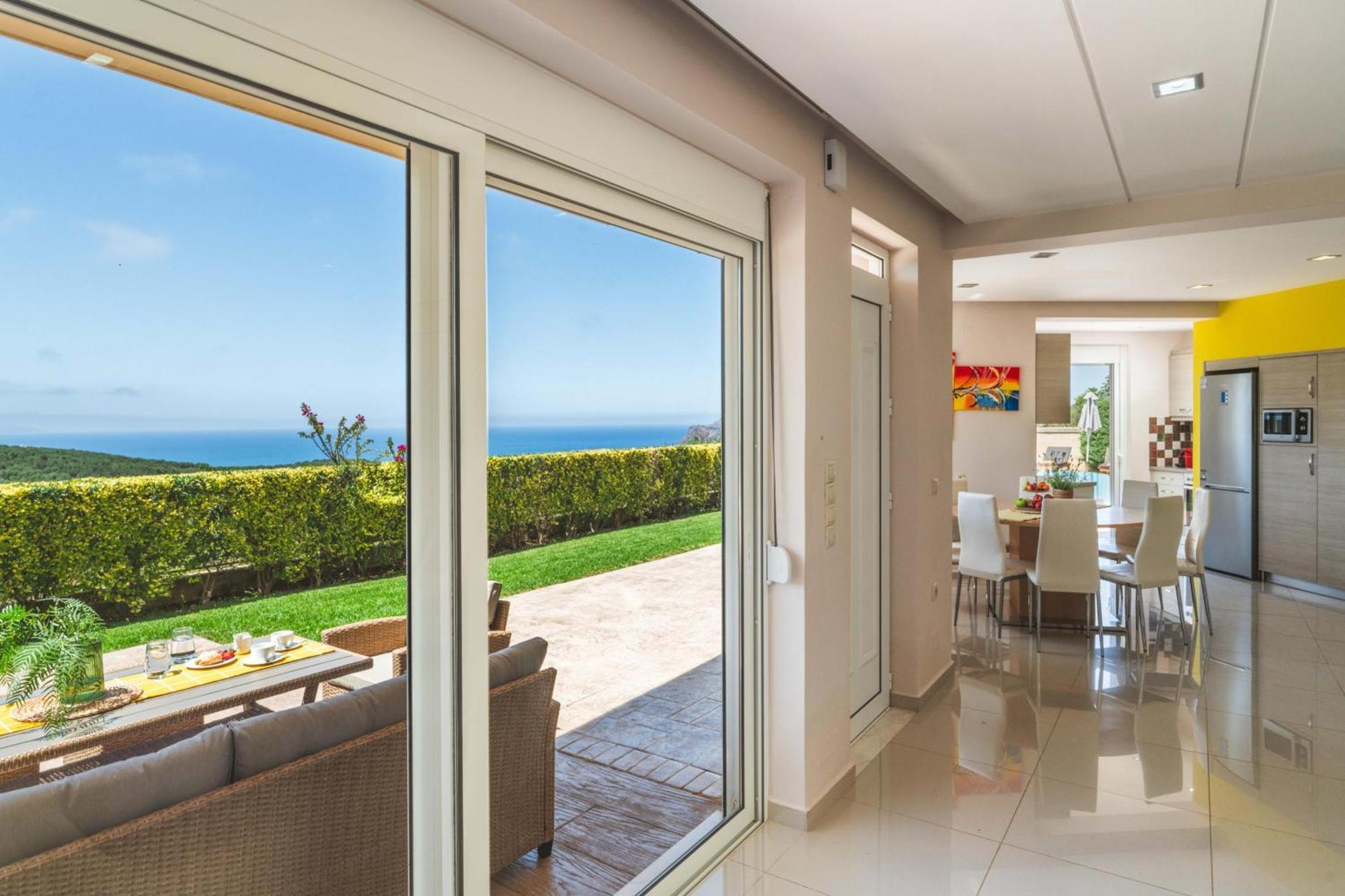 Villa Ariella With Sea View Agia Marina 외부 사진