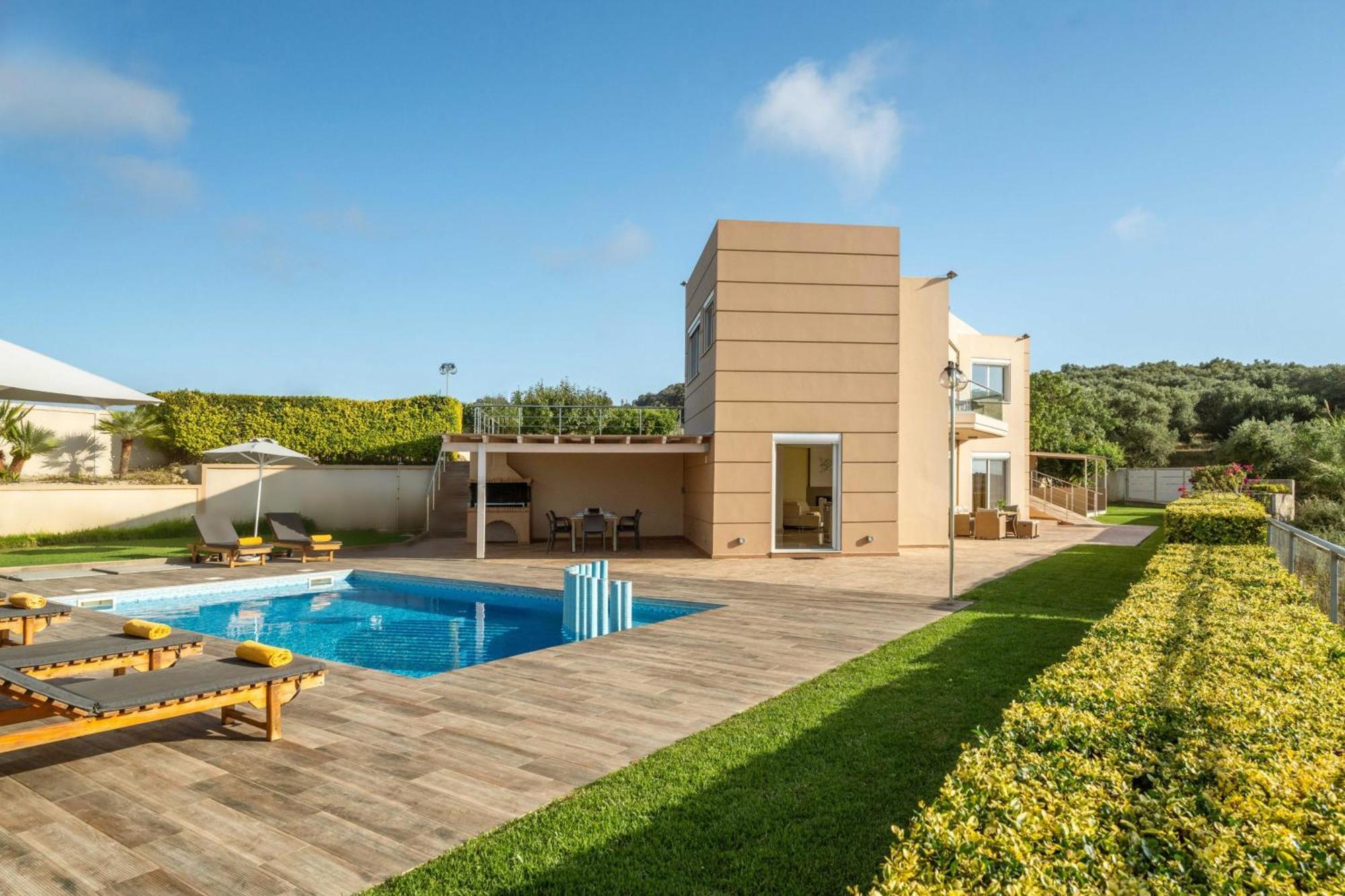Villa Ariella With Sea View Agia Marina 외부 사진