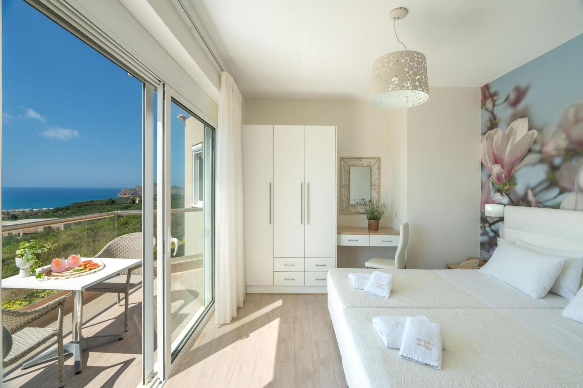 Villa Ariella With Sea View Agia Marina 외부 사진