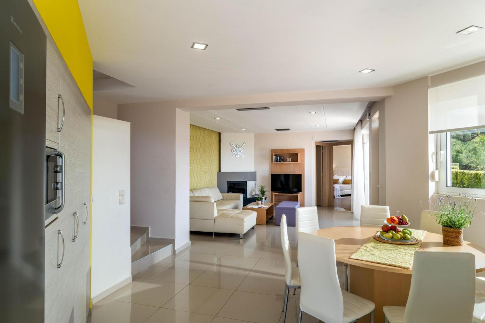 Villa Ariella With Sea View Agia Marina 외부 사진