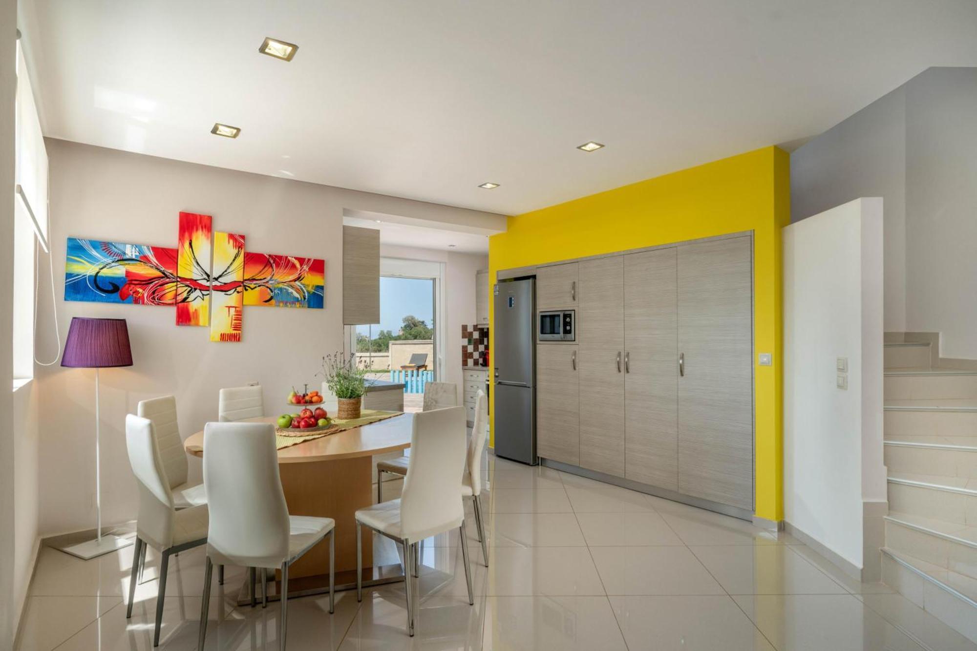Villa Ariella With Sea View Agia Marina 외부 사진