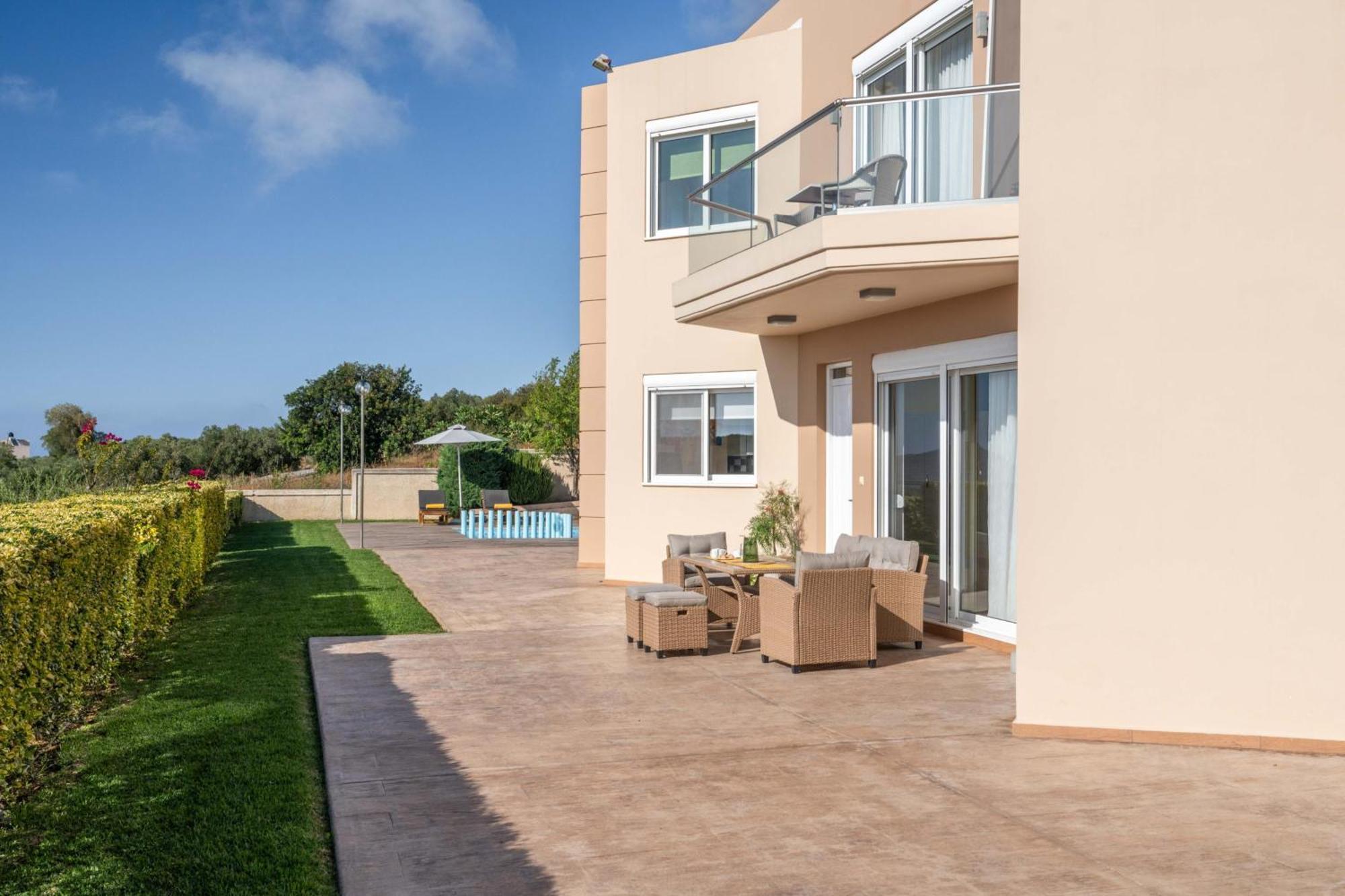 Villa Ariella With Sea View Agia Marina 외부 사진