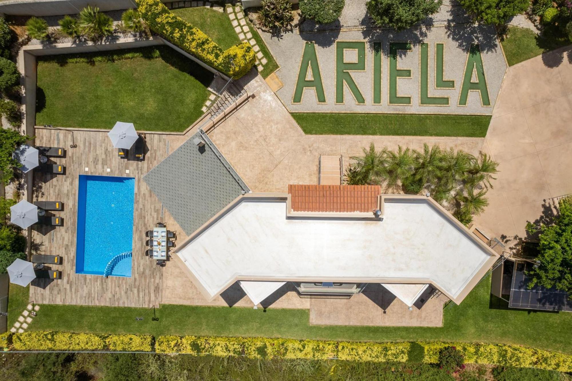 Villa Ariella With Sea View Agia Marina 외부 사진